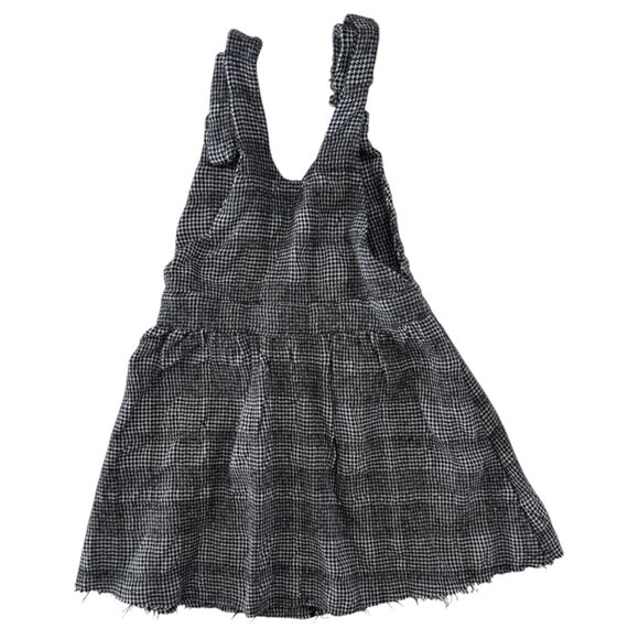 ATELIER BARN - PLAID DRESS - 51%WOOL/ 49% COTTON - BLACK/WHITE - NWT - Picture 2 of 4